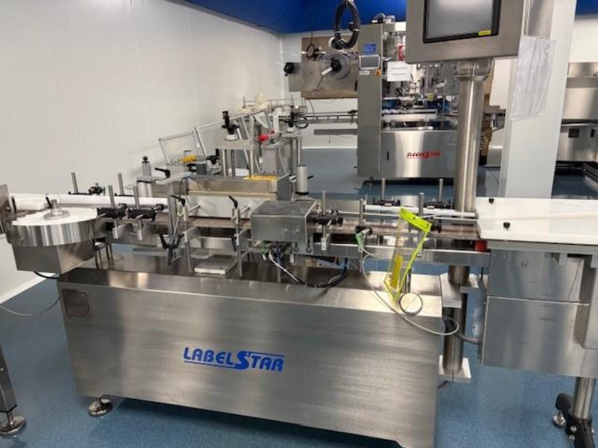 Used Capmatic Monoblock Filling & Capping Line