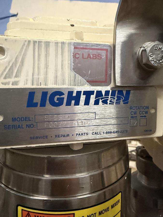Used Precision Stainless 600L Jacketed Mixing Tank