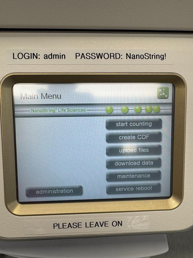 Used nanoString nCounter Digital Analyzer