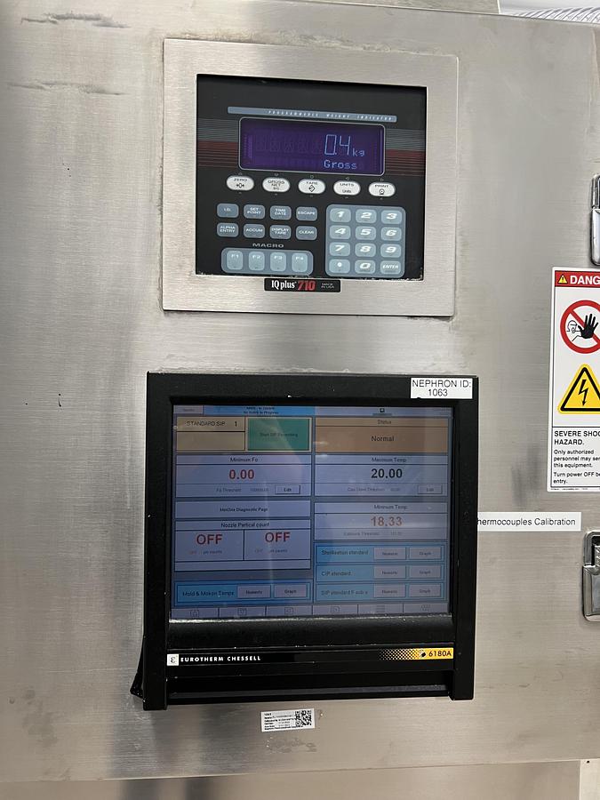 Used Weiler 640 SVP Blow-Fill-Seal Machine