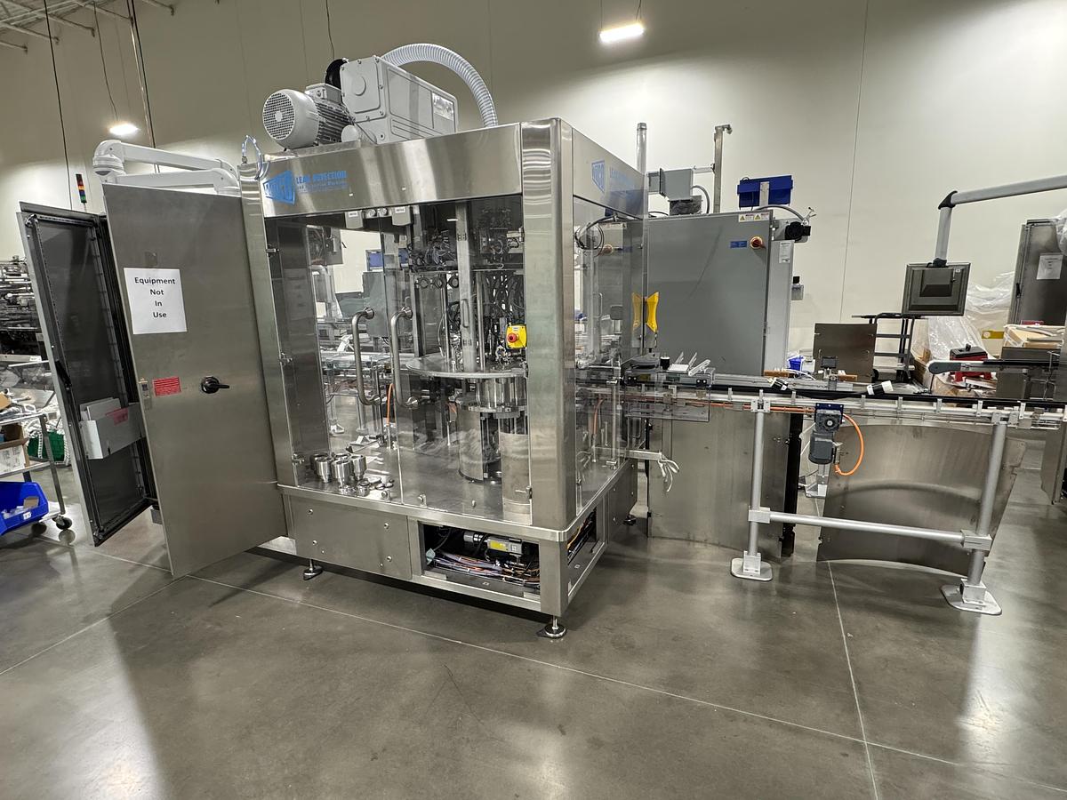 Used Wilco Model WR8 MC/LFC High-Speed Rotary Leak Testing System 