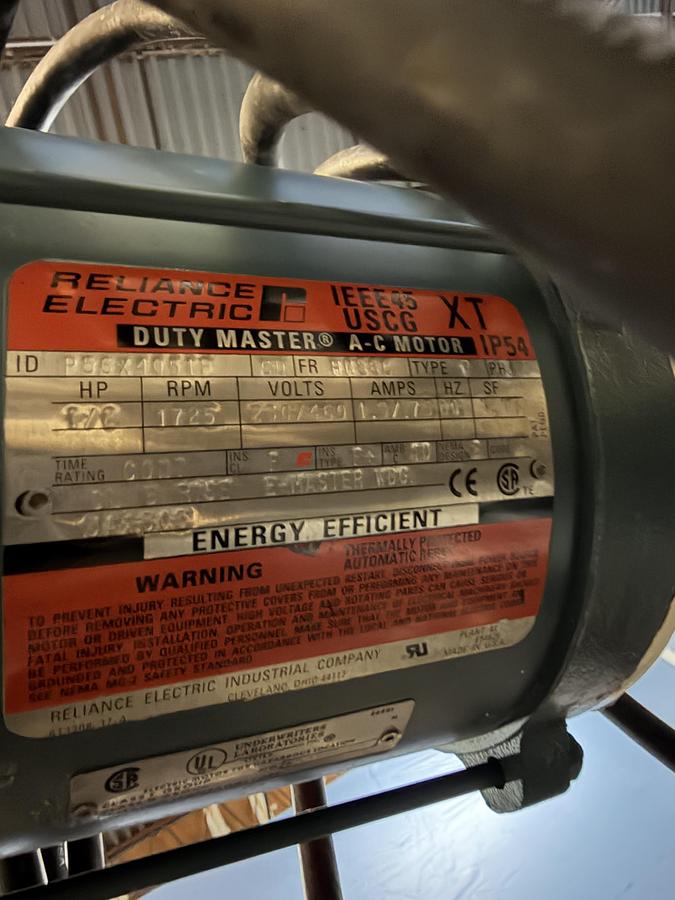 Used Precision Stainless 600L Jacketed Mixing Tank