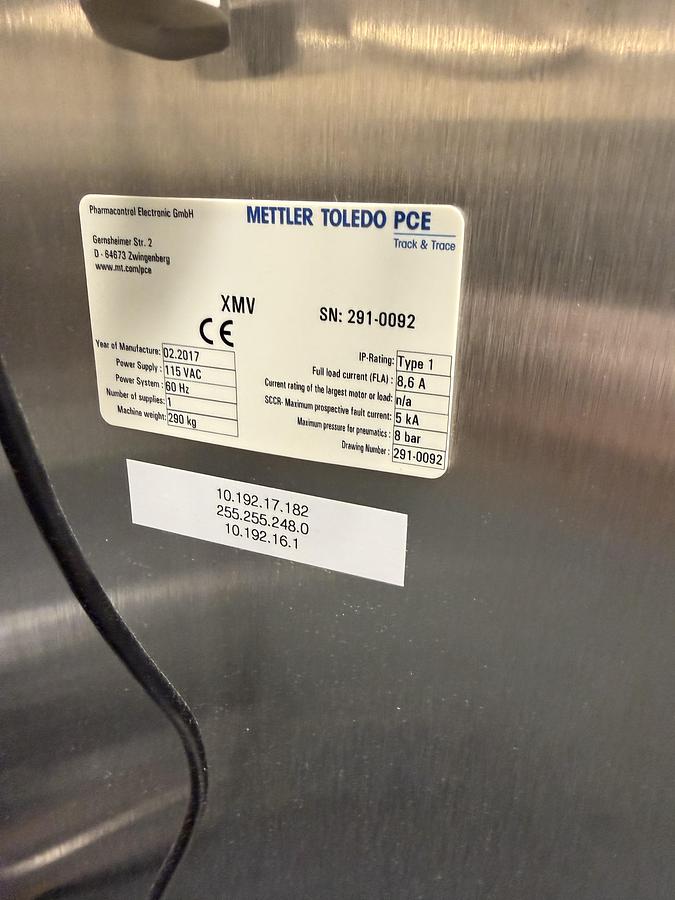 Used Vial Labeling & Packaging Line