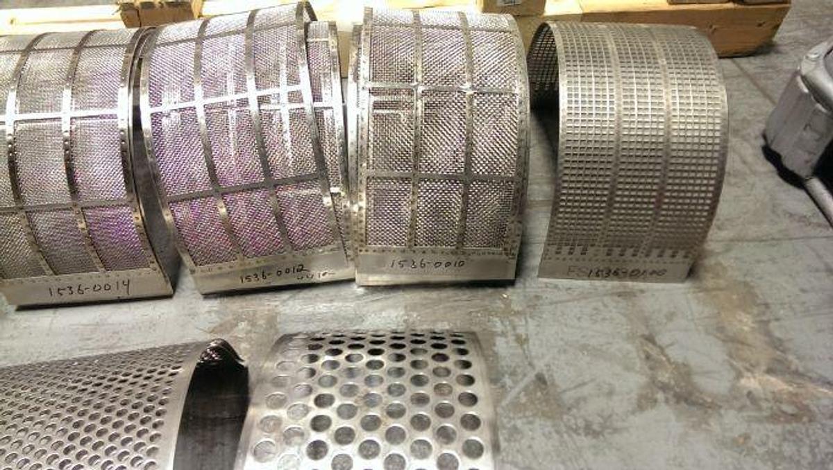 Used Fitzmill Screens