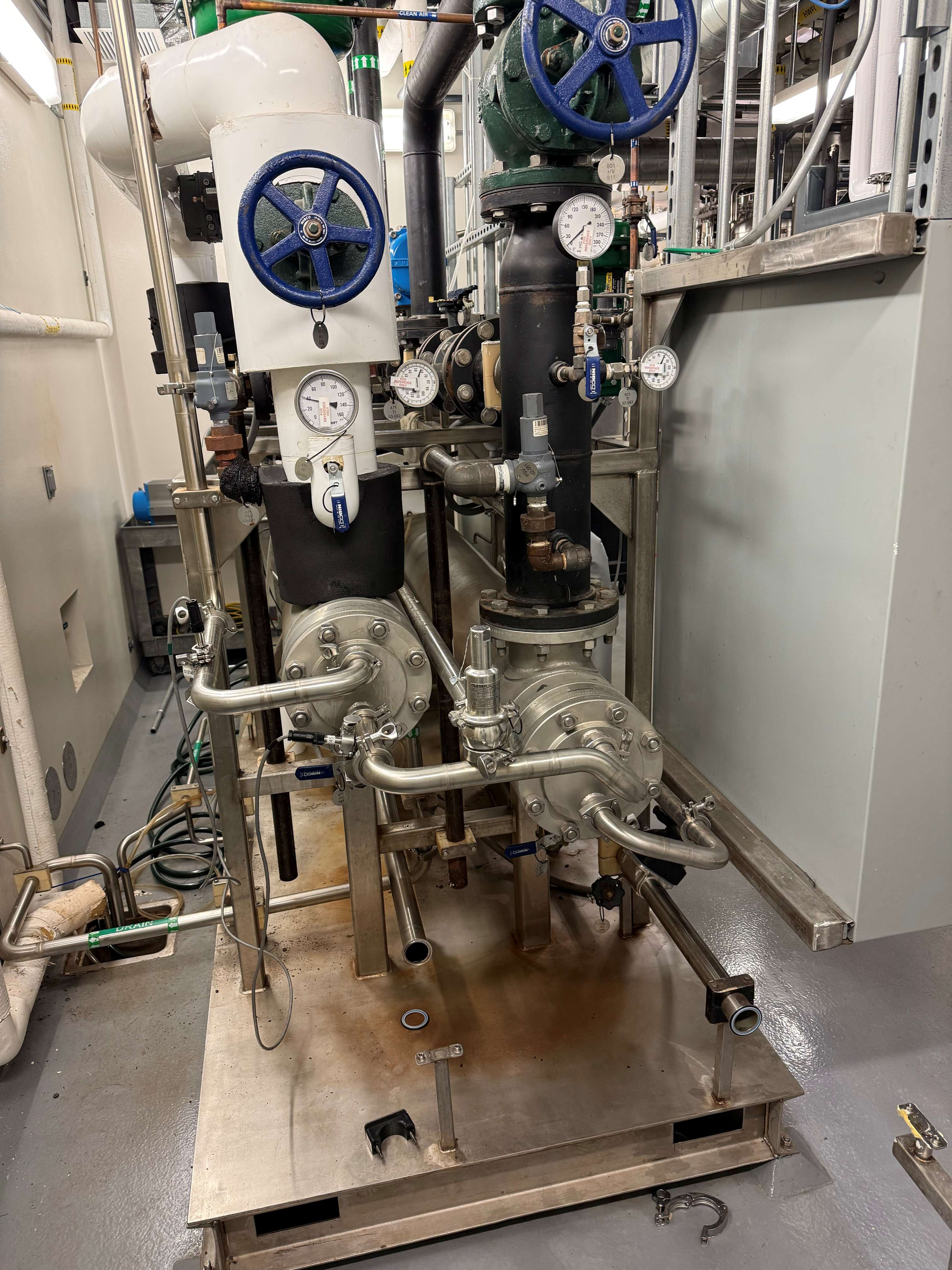 Used WFI Distribution / Heat Exchanger System