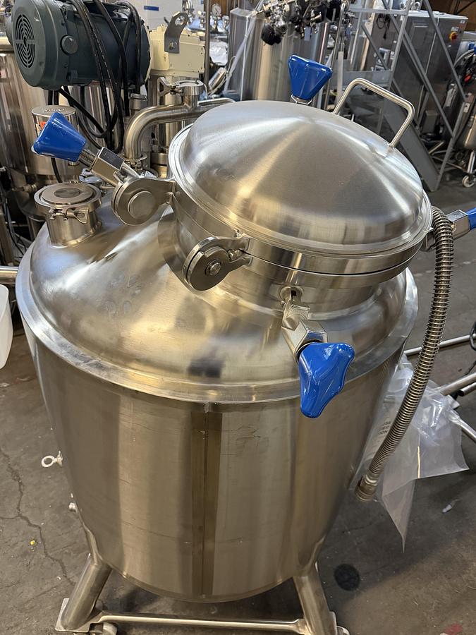 Used Precision Stainless 600L Jacketed Mixing Tank