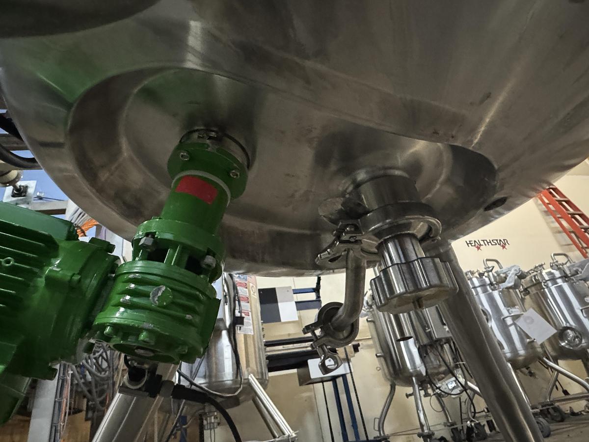 Used ABEC 200 Liter Jacketed Stainless Steel Mixing Tank