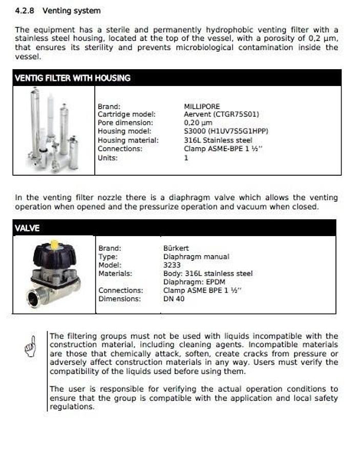 Used Airplan 1,000L Vacuum Mixer / Creams Reactor