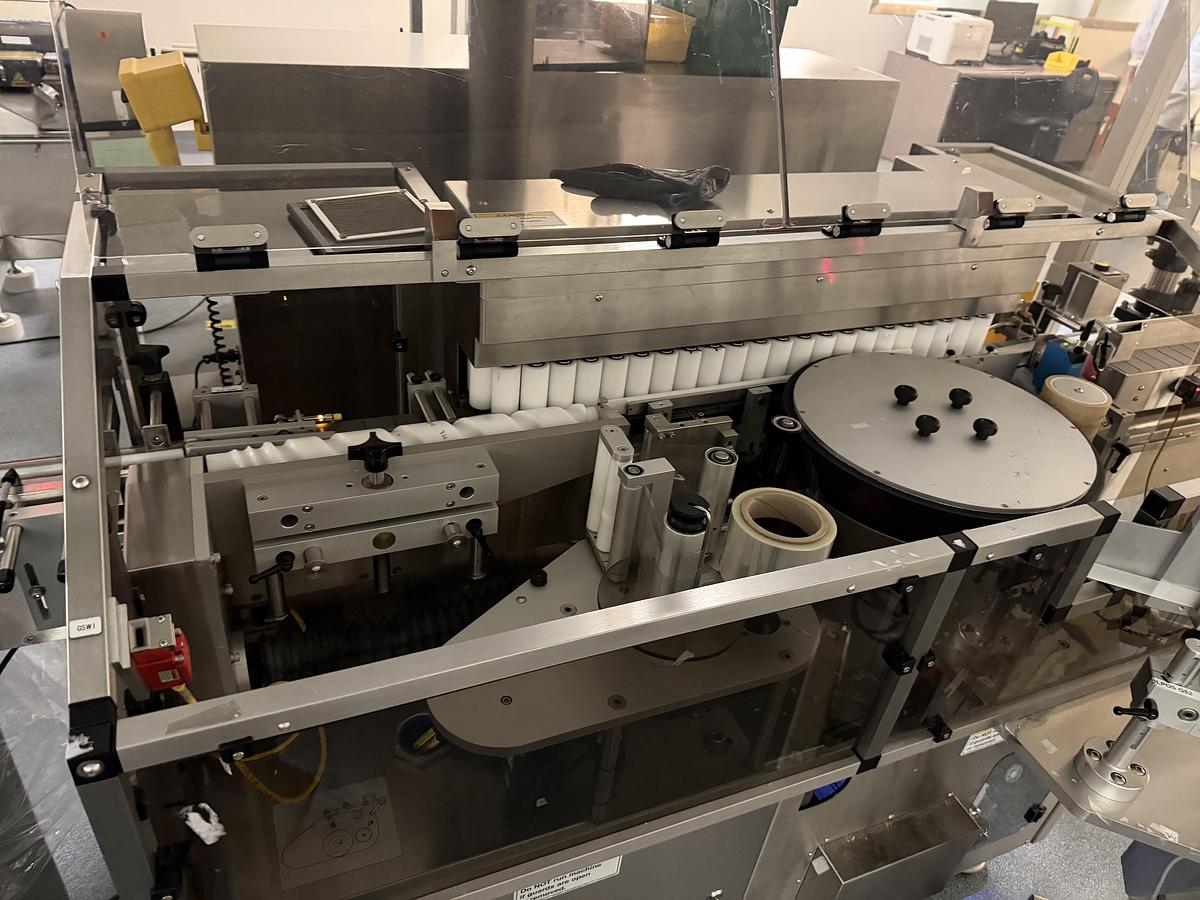 Used Vial Labeling Line