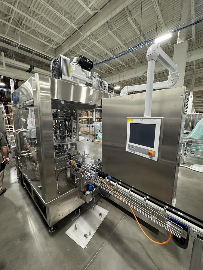 Used Wilco Model WR8 MC/LFC High-Speed Rotary Leak Testing System 