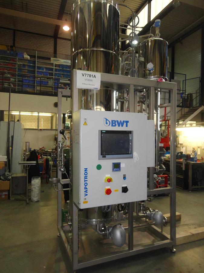 Used Never Used BWT VT2000 Pure Steam Generator