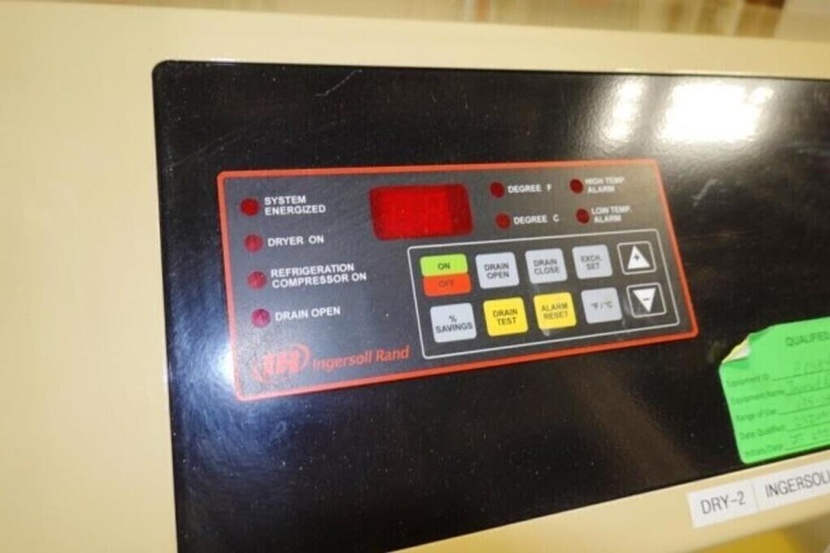 Used Ingersoll Rand 75HP Rotary Oil Free Air Compressor with Air Dryer