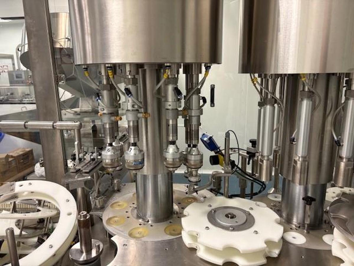 Used Capmatic Monoblock Filling & Capping Line