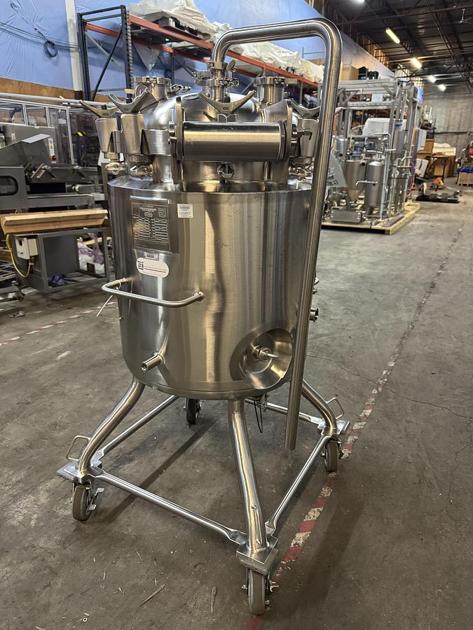 Used ABEC 200 Liter Jacketed Stainless Steel Mixing Tank
