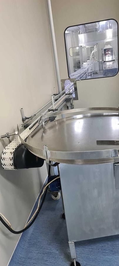 Used Glass Bottle Filling, Capping, & Terminal Sterilization Line for LVP