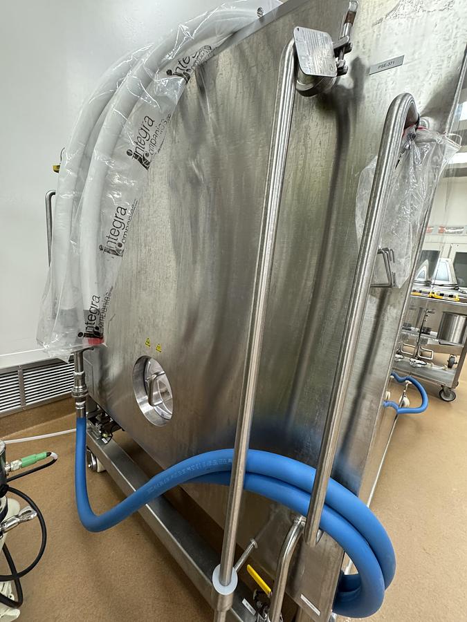 Used Xcellerex XDUO 2,500L Jacketed Single Use Mixer