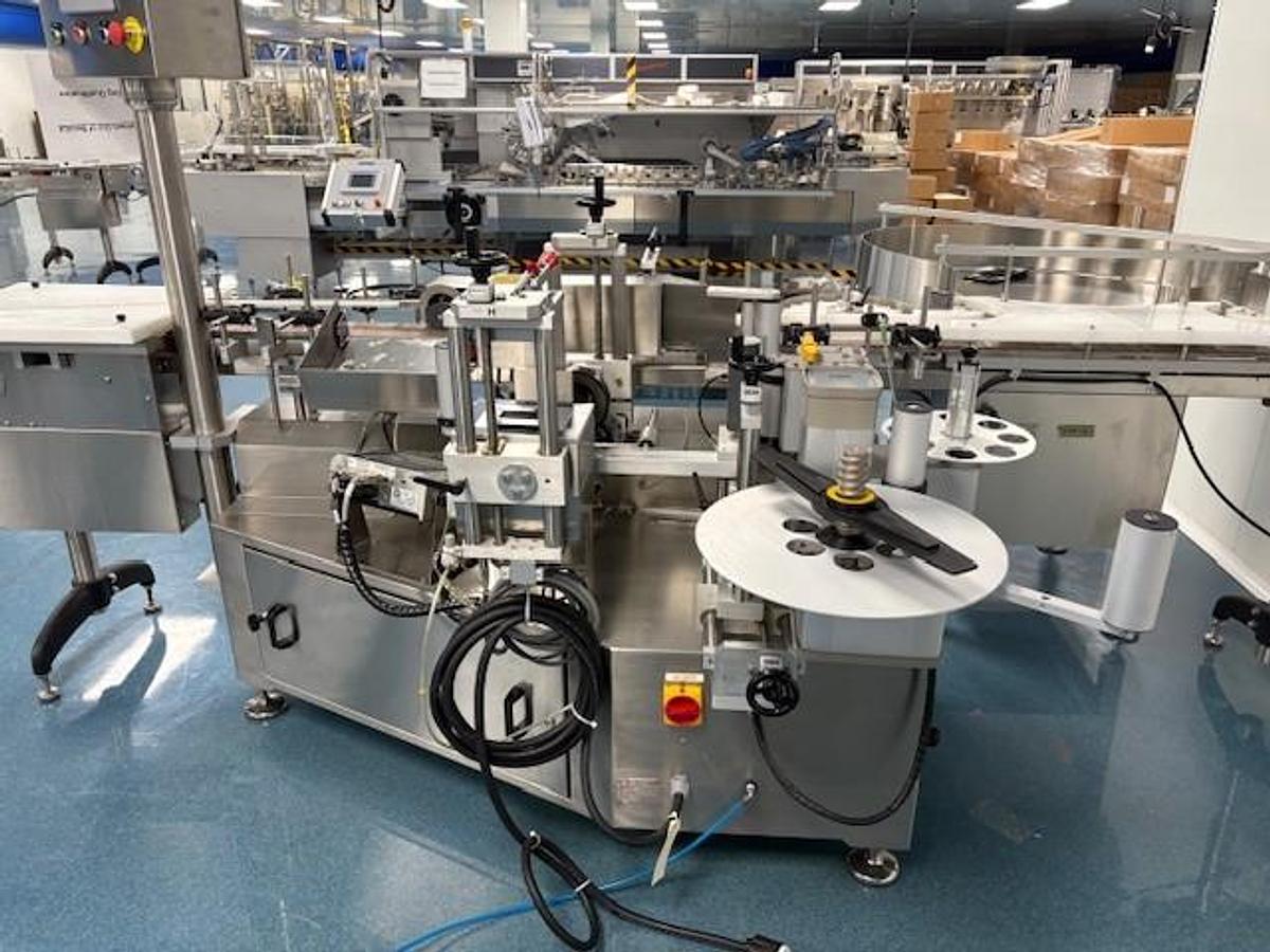 Used Capmatic Monoblock Filling & Capping Line