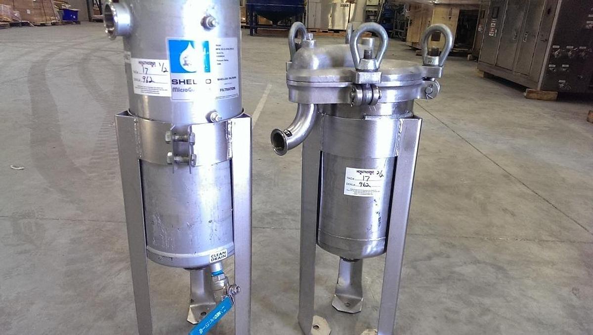 Used Filter Cylinders (Lot of Two)