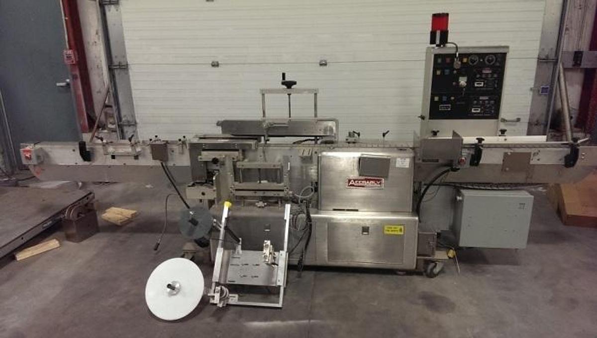 Used Accraply Wrap Labeler