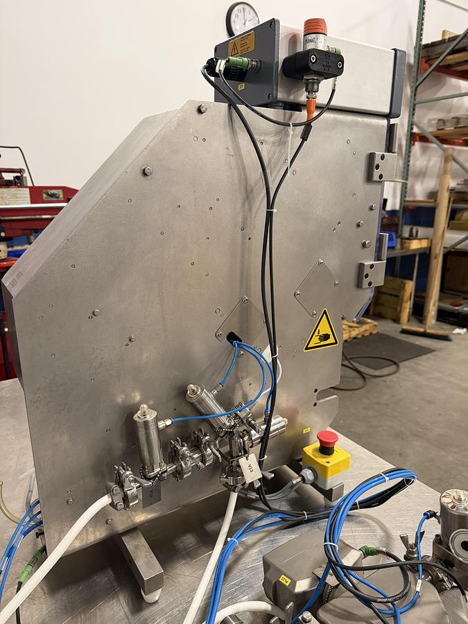 Used Plumat Plumatex BFM 007 IV Bag Filling & Sealing Machine