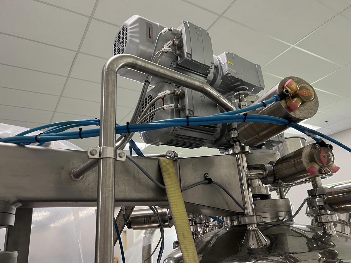 Used Romaco FrymaKoruma Dinex 200 Vacuum Mixer