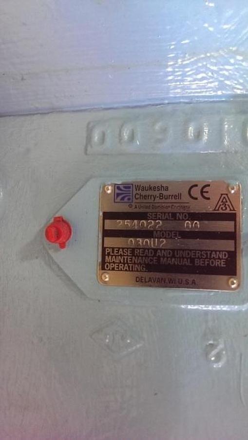 Used Waukesha Lobe Pump