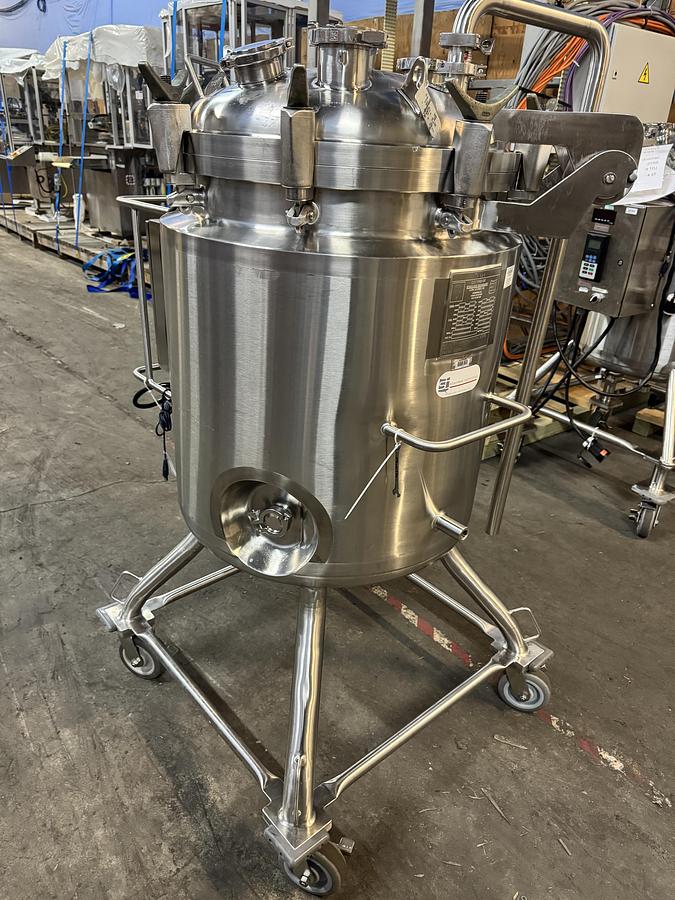 Used ABEC 200 Liter Jacketed Stainless Steel Mixing Tank