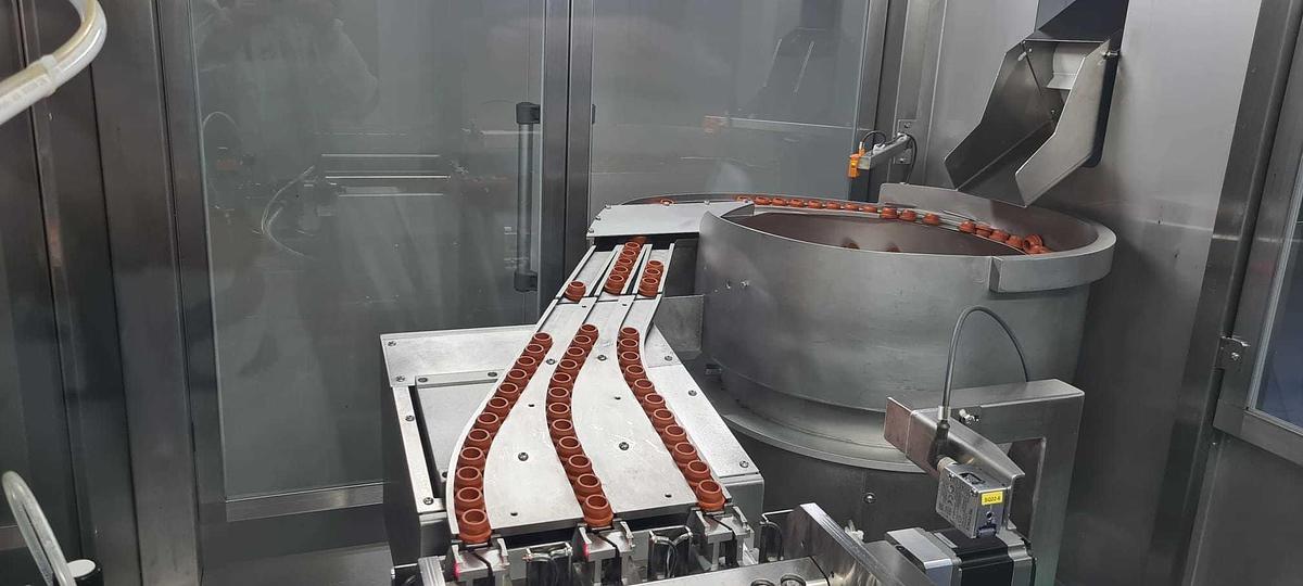 Used Glass Bottle Filling, Capping, & Terminal Sterilization Line for LVP