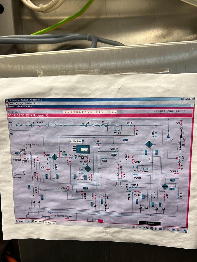 Used Rommelag 430 Blow-Fill-Seal Machine