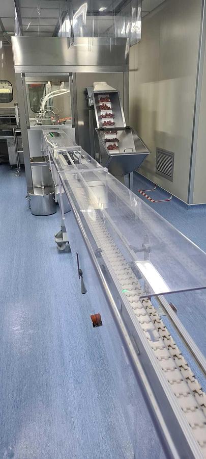 Used Glass Bottle Filling, Capping, & Terminal Sterilization Line for LVP