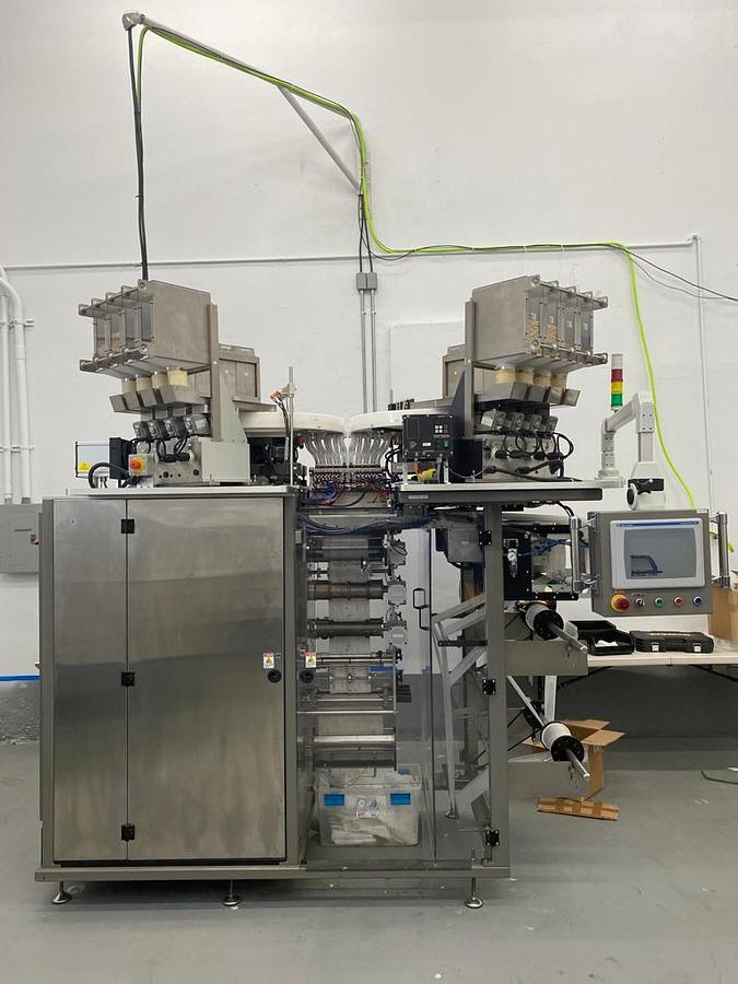 Used Wrapade Model V-612 Vertical Custom Pouch Packaging Machine