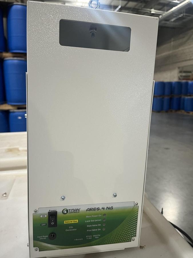 Used Titan Controls Ares 4-NG C02 Burner/Generator