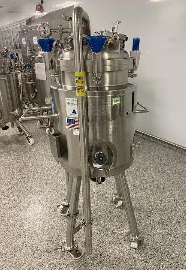 Used ITT Industries Pure - Flo Precision 125L Stainless Steel Reactor