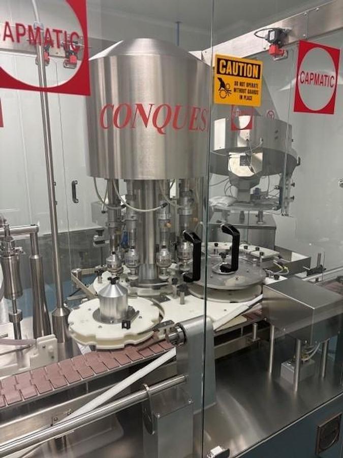 Used Capmatic Monoblock Bottle Filling and Capping Line 