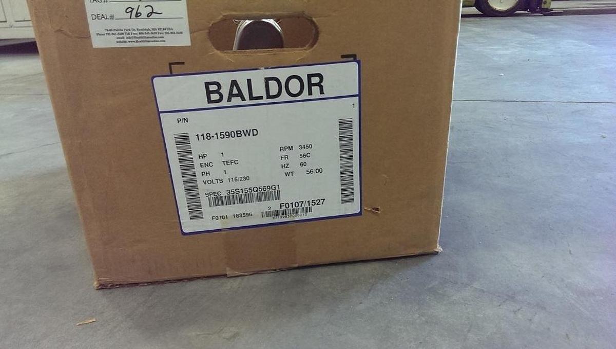 Used Baldor Electric Motor (NEVER USED)