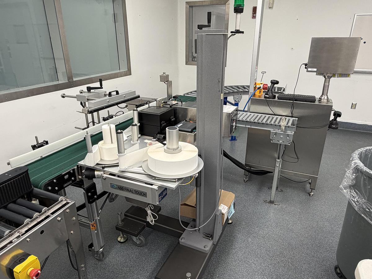 Used NJM Tablet/Capsule Automated Bottling Line