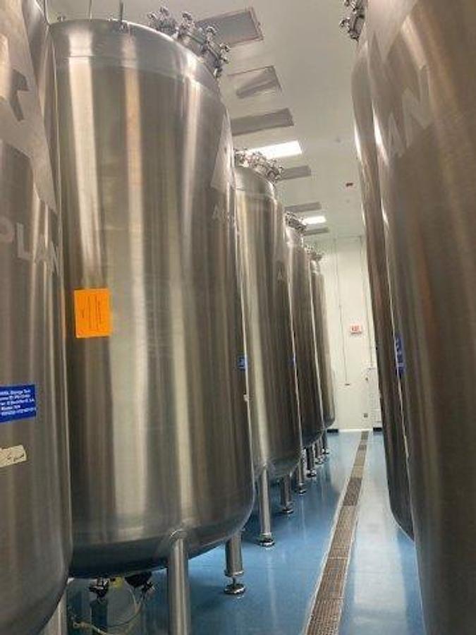 Used Bachiller 5,000L Single Wall Insulated Tank