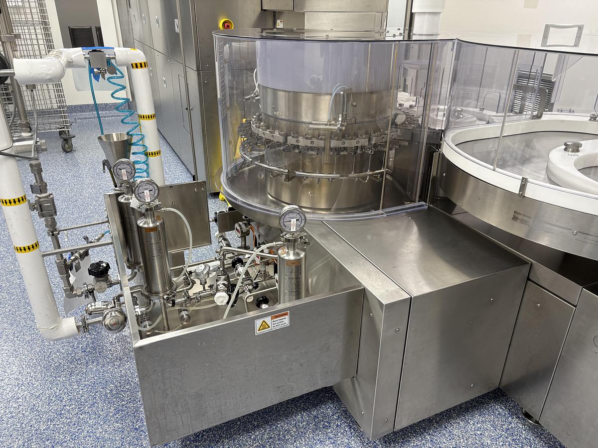 Used Bosch Vial Filling & Sealing Line