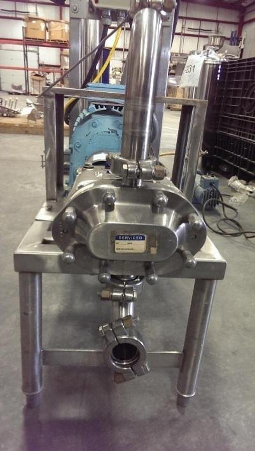 Used Waukesha Cherry Burrell Rotary Lobe Pump