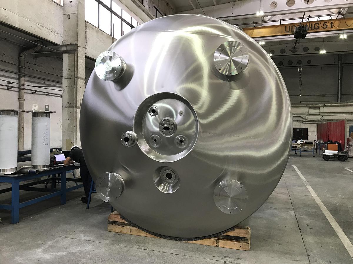 Used Never Used Schwarte Processing 25,500L Jacketed Mixing Vessel