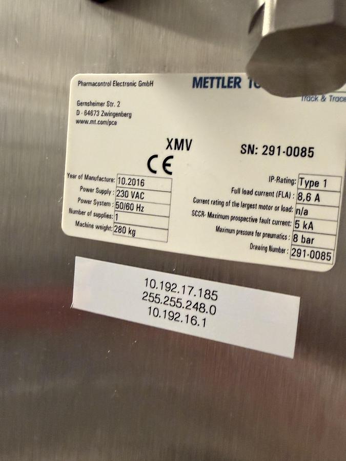 Used Vial Labeling Line