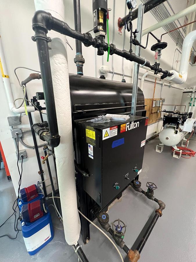 Used Fulton 50 HP Steam Boiler