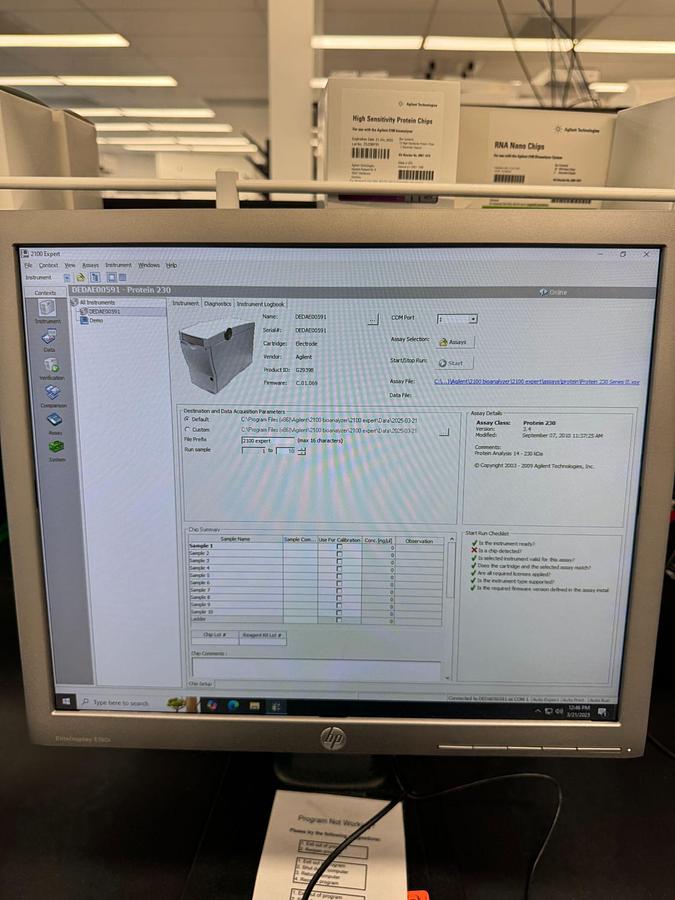 Used Agilent 2100 Bioanalyzer G2939B