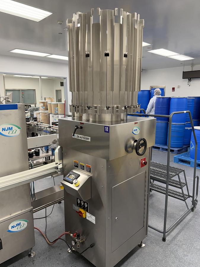 Used NJM Tablet/Capsule Automated Bottling Line