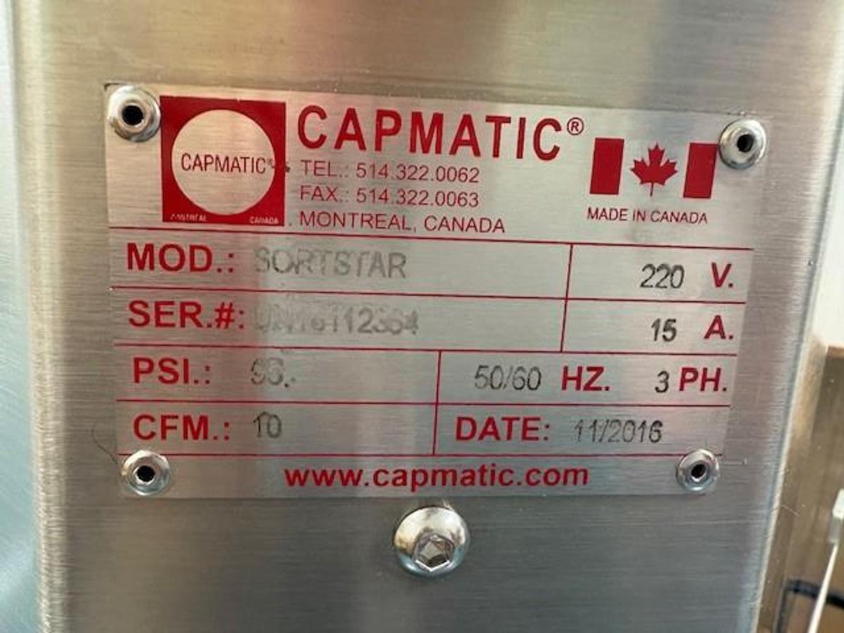 Used Capmatic Monoblock Bottle Filling and Capping Line 