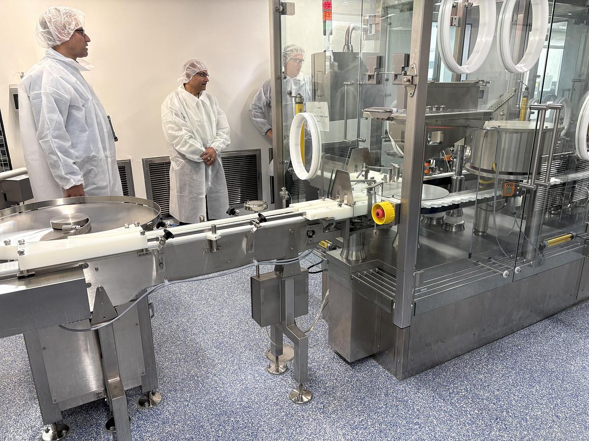 Used Bosch Vial Filling & Sealing Line