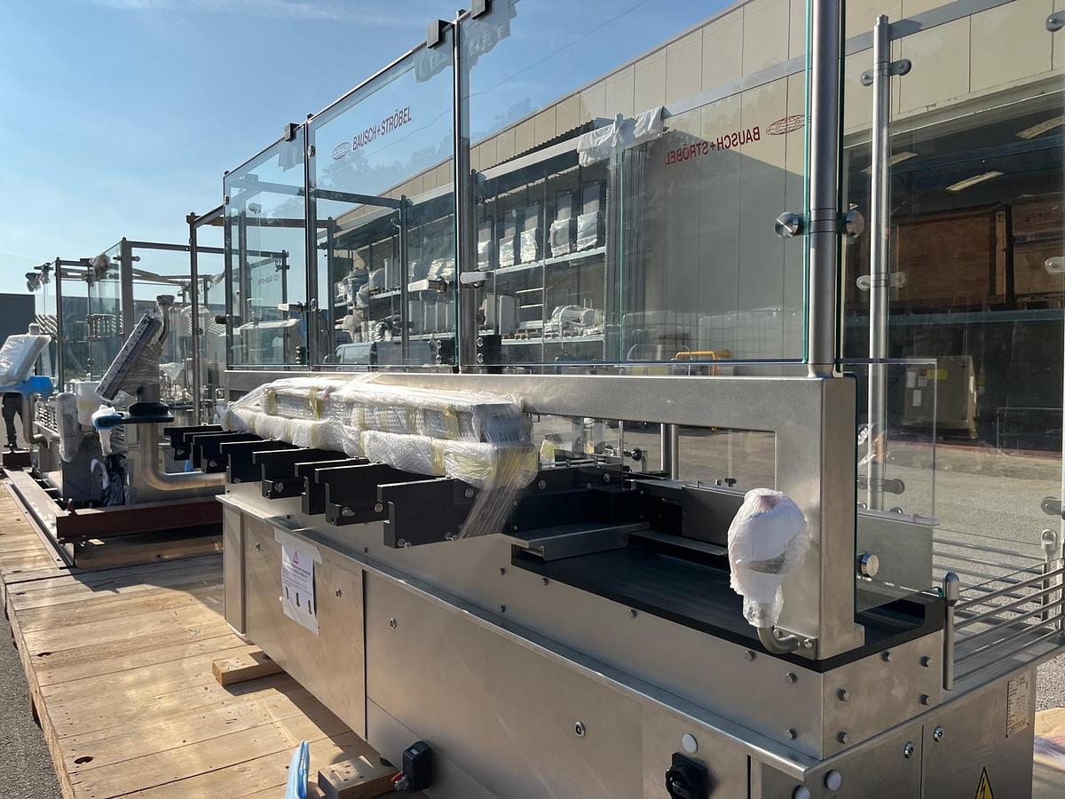 Used Bausch & Stroebel Filling-Stoppering-Trayloading Vial Line - up to 400/min