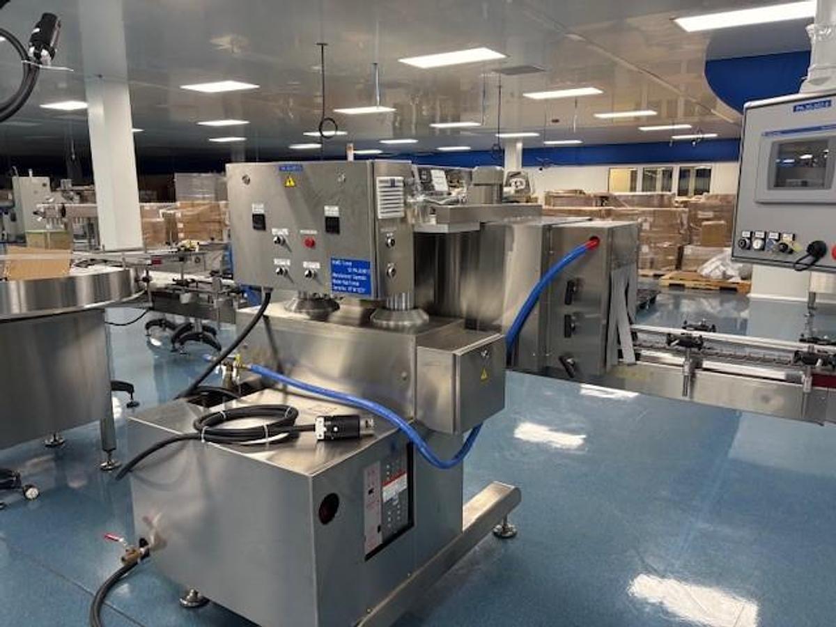 Used Capmatic Monoblock Filling & Capping Line