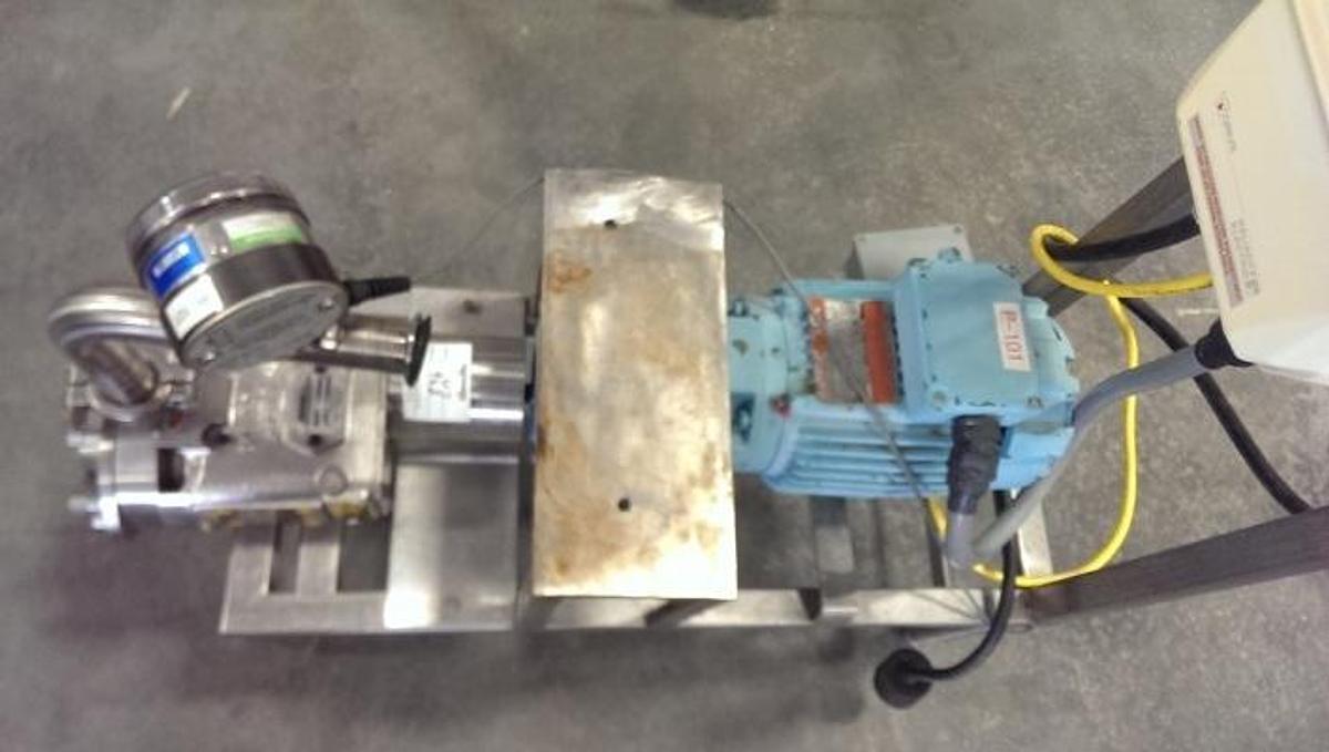 Used Waukesha Cherry Burrell Rotary Lobe Pump