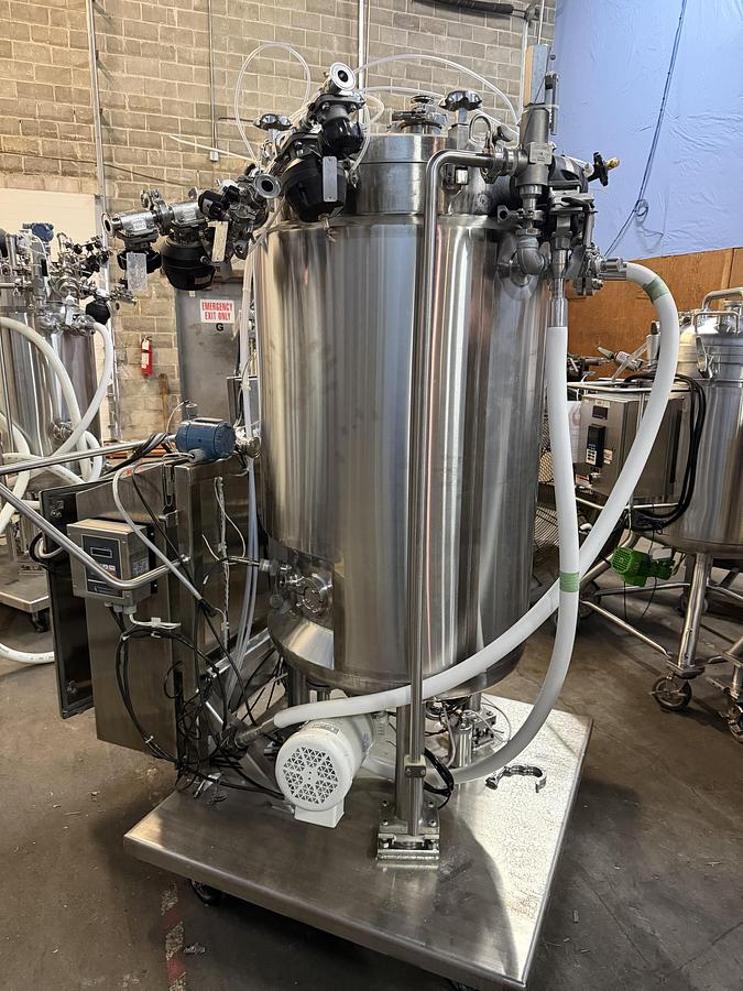 Used Feldmeir 310L Jacketed Mixing Tank